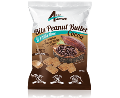 Bits – Erdnussbutter und Kakao Füllung