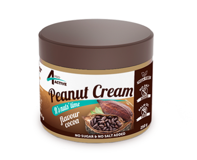 Pâte à tartiner de cacahuétes saveur cacao