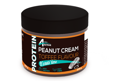 Peanut protein cream toffee flavour